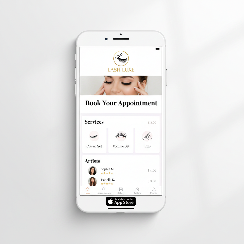 Lash Master Pro website by InSync